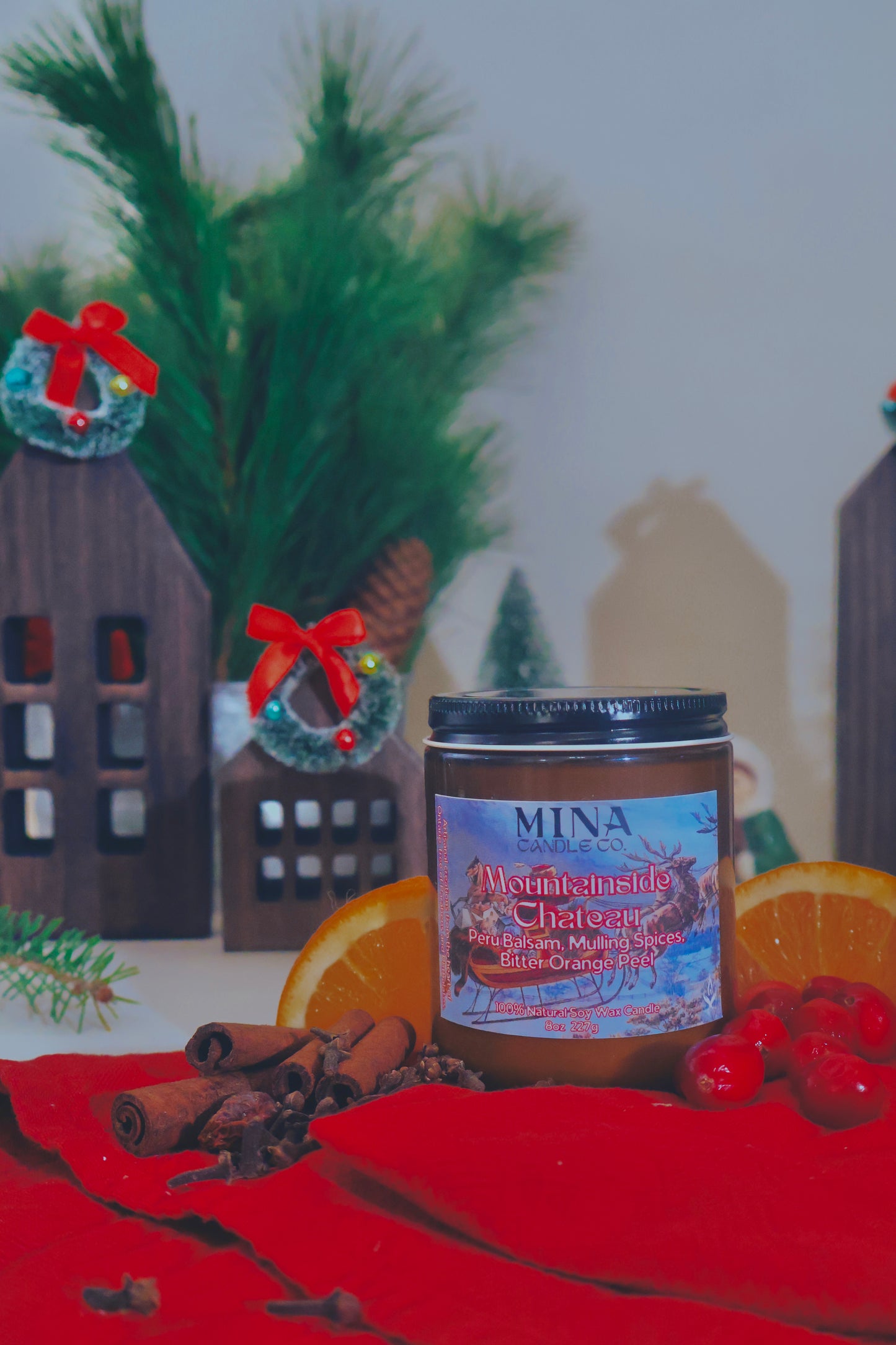 Mountainside Chateau | Wood Wick