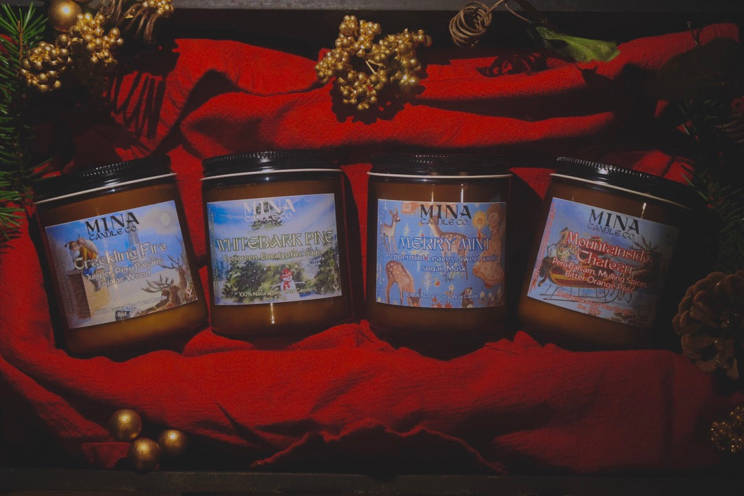 Vintage Holiday Candles